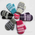 hot sales good quality cute warm winter kids garden gloves